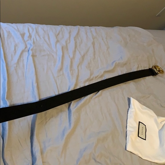 Gucci Belt w. GOLD BUCKLE - Picture 4 of 4
